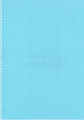 Rolo Papel Embrulho : Liso Azul Bebé : Papel Branco : Rolo 35cm ( 4kg )