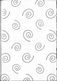 Rolo Papel Embrulho : Remoinhos Prateados : Papel Branco : R...