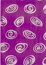 Rolo Papel Embrulho : Abstracto Rosa : Papel Branco : Rolo 7...