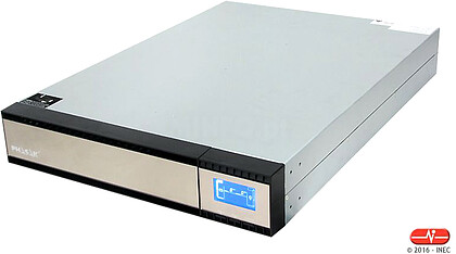 PH9330 : UPS Phasak Pro-Rack 3000 VA Online LCD 19” UPS PHASAK PRO-RACK LCD On-Line 3000 VA