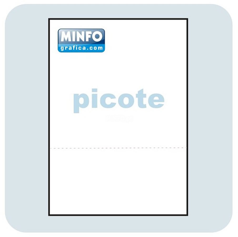 Picote em Planos A4 ( Serviço aplicavel apenas a produções próprias )