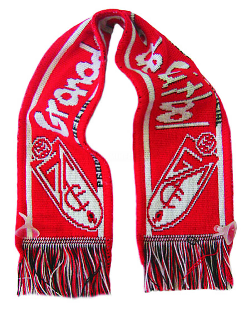 Cachecóis de Carro com Ventosas : Malha 100% Acrilico : 8,5x42cm : ( 1 Face ) : Franja 3 Cores