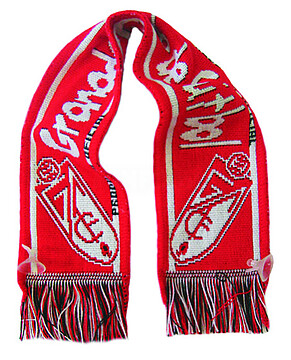 Cachecóis de Carro com Ventosas : Malha 100% Acrilico : 8,5x42cm : ( 1 Face ) : Franja 3 Cores