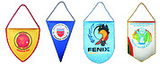 Galhardete Alta Definição : 26x32cm : ( 2 Faces ) : Cordão de Seda
