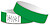 Verde - Pulseira Tyvek 19x250mm ( numeradas sem impressão) - imagem 1