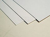 Placa de PVC Rígido ¦ 100x70cm ¦ Branco Brilhante ¦ 200 mic
