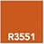 Vinil de Corte Refletor Hexis R3000 Laranja Escuro R3551 - imagem 1