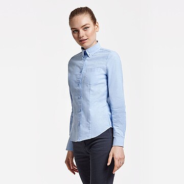 CAMISA OXFORD WOMAN : S; M; L; XL; XXL pag279/2019