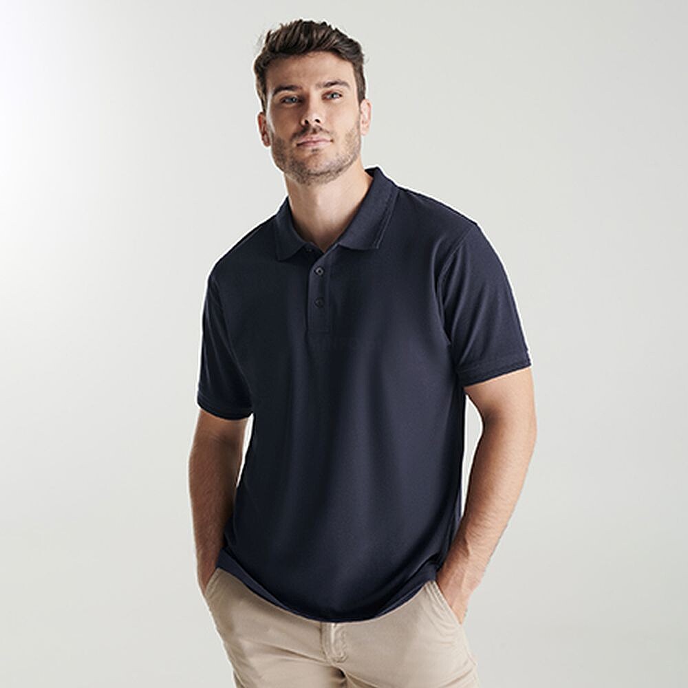 Polo Pegaso Premium Branco S; M; L; XL; XXL