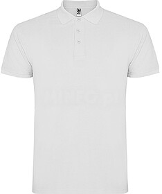 POLO STAR CRIANÇA BRANCO : 1/2; 3/4; 5/6; 7/8; 9/10; 11/12 ...