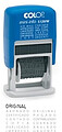 Colop S 120/W Mini-Info : Mensagens Várias (Altura da data 4 mm)