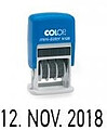 Colop Datador S 120 Mini-Datador (Altura da data 4 mm)