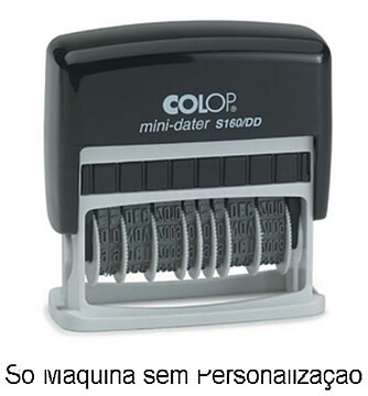 Colop S 160/DD Mini- Datador Duplo (3,5x49mm) : Só Máquina sem Personalização