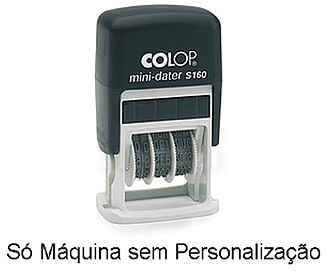 Colop S 160 Mini-Datador (5x25mm) : Só Máquina sem Persona...