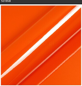 Vinil de Corte Hexis SupTac S5000 Laranja Escuro Brilho S5165B