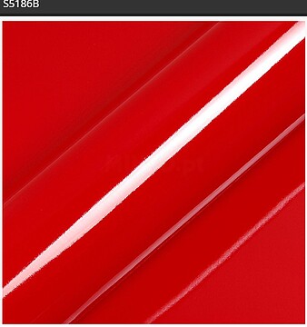 Vinil de Corte Hexis SupTac S5000 Vermelho Escuro Brilho S5186B