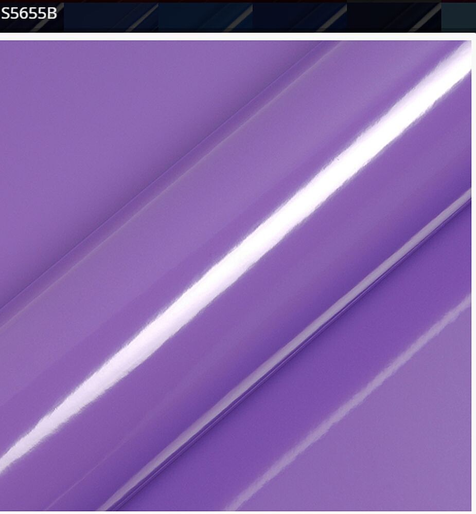 Vinil de Corte Hexis SupTac S5000 Roxo Claro Brilho S5655B