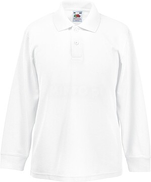 Polo criança 65/35 de manga comprida SC63201