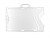 Idx 140 - Suporte de Emblema Horizontal- Clear.Frosted 100pcs - imagem 1