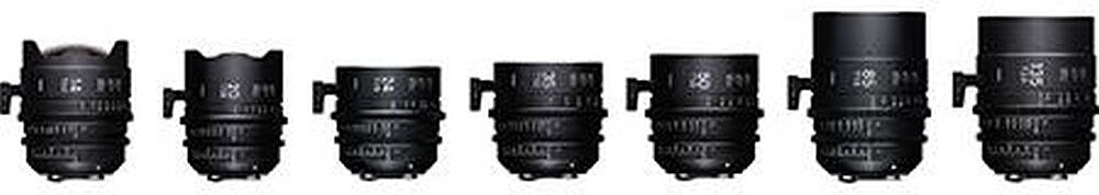 Sigma CINE 14 + 20 + 24 + 35 + 50 + 85 + 135 + PMC2 + PMC3 M (EOS)