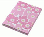 Pasta Arquivo Plastico Marimekko 315x260mm 4 Argolas R 47mm L53mm Rosa un ALT-SME63214620