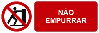 Não Empurrar; Horizontal
