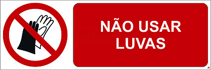 Não Usar Luvas; Horizontal