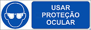 Usar Proteção Ocular; Horizontal