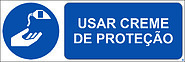 Use Creme de Proteção; Horizontal