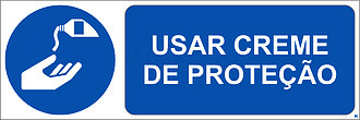 Use Creme de Proteção; Horizontal