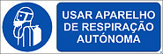 Usar Aparelho de Respiração Autónoma; Horizontal