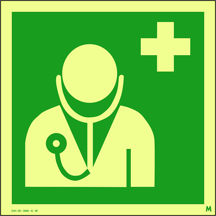 Médico; Fotoluminescente