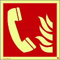 Telefone de Emergência; Fotoluminescente