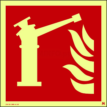 Monitor de Incêndio; Fotoluminescente