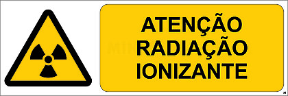 Atenção; Radiação Ionizante; Horizontal