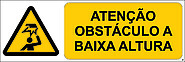 Atenção; Obstáculo a Baixa Altura; Horizontal