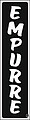 Empurre; Preto Vertical