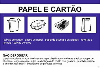 Papel; Depositar/Não Depositar