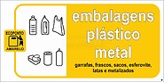 Plástico Metal; O Que Depositar