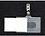 Crachá horizontal rígido com mola : 90x55mm Transparente : pag 121/11 - imagem 3
