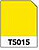 Vinil de Corte Translúcido Hexis Luxtac T5000 Amarelo Mate T5015M - imagem 1