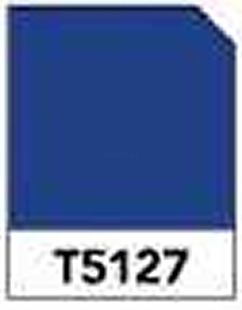 Vinil de Corte Translúcido Hexis Luxtac T5000 Azul Mate T5127M
