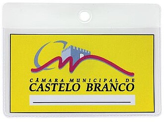 Crachá horizontal simples : 90x50 : pag 120/11 ( não inclu...