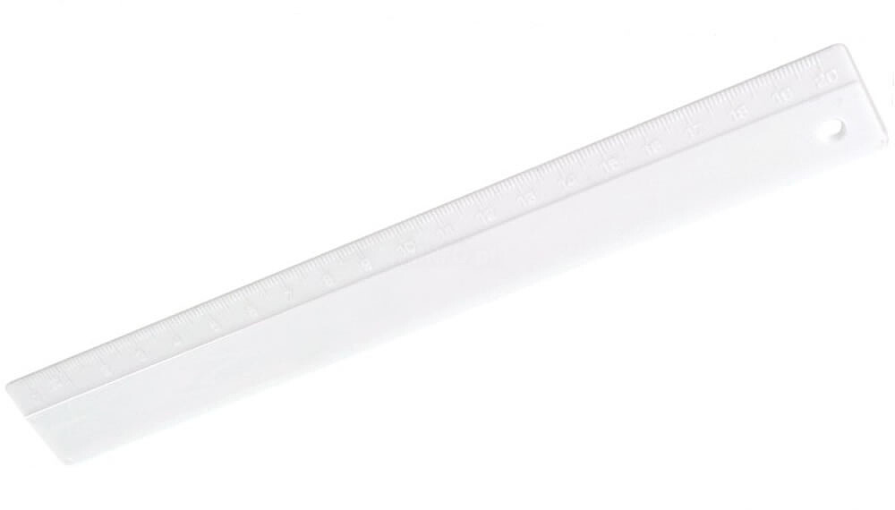 Régua com escala em relevo 20 CM : 100/500 : pag 126/11
