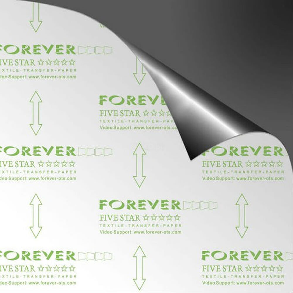 Transfer Forever 5 Star A3 : p/Tecidos Claros