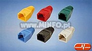 Capas p/ fichas rj45 Azul