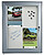 Vitrine Exterior : Fundo Mag.Branco : Dim/Ext. 1050x1080 : Dim/Int. 910x940 : Num Fls A4/12 : PROFUNDIDADE 25MM : PERFIL ALUM.70x50MM, CANTOS PVC, AMORTECEDOR - imagem 1