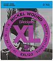 Cordas p/ Guitarra Electric D’Addario EXL120 9-42
