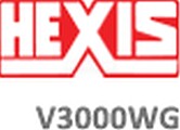 Vinil para Impressão Hexis V3000 Branco Brilho 100 µ Adesivo Cinza V3000WG
