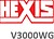 Vinil para Impressão Hexis V3000 Branco Brilho 100 µ Adesivo Cinza V3000WG - imagem 1